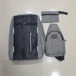 3 Pics Bag Combo Pack (Ash) - Sohan Online Shop