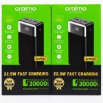Oraimo PowerNova Q31 30000mAh 22.5W Fast Charging Power Bank, Black (Model: OPB-7300Q) - Sohan Online Shop