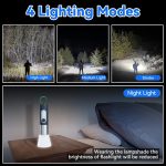 ALLYES LED Rechargeable Tactical Flashlight - Sohan Online Shop
