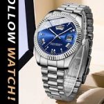 Poedagar 910 Model Fashion Watch for Men (Butterfly Lock) - Sohan Online Shop
