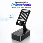 3-in-1 Foldable Mobile Phone Holder with Bluetooth Speaker - Sohan Online Shop