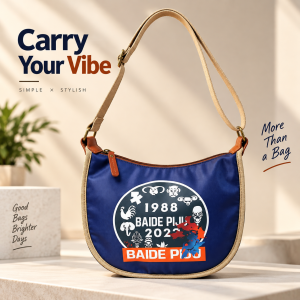 Messenger Shoulder Tide Bag (Blue) - Sohan Online Shop