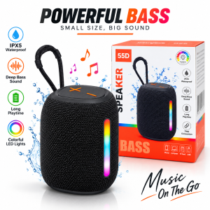 BS-55D Portable Wireless Bluetooth Speaker - Sohan Online Shop