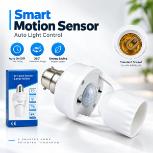 Intelligent Motion Sensor Lamp Holder - Sohan Online Shop