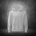 Solid Color Hoodie Ash
