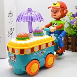 Bump And Go Monkey Ice Cream Toy for Kids - Sohan Online Shop