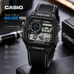 Casio Illuminator Vintage Digital Leather Strap Watch - Sohan Online Shop