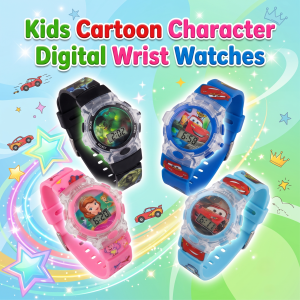 Kids Cartoon Character Digital Wrist Watches - Sohan Online Shop