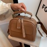 Huinian XR998-80 High-End Women's Large Capacity Commuting Handbag (Brown) - Sohan Online Shop