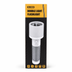 2-in-1 Rechargeable Double Light Torch & Reading Table Lamp - Sohan Online Shop