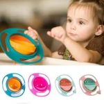 Magic Gyro Bowl 360-Degree Rotating Spill-Proof Baby Bowl - Sohan Online Shop