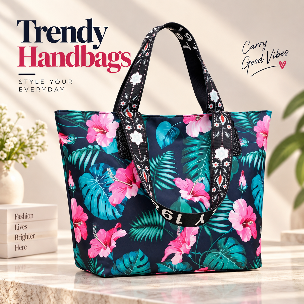 v3qto33YMwQvblzg9Og9dJRaT6wmqoxj0y6e0L5J.png Trendy Ladies Oxford Cloth Handbag (Multi-Color) - Sohan Online Shop