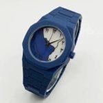Arabic Dial Premium Marble Finish Ladies Watch with Butterfly Lock - Sohan Online Shop