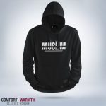 I am proud to be muslim Islamic Hoodie Black