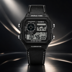Casio Illuminator Vintage Digital Leather Strap Watch - Sohan Online Shop