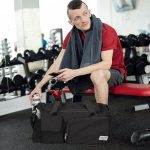 Fashionable Large Capacity Travel & Gym Bag - Black - Sohan Online Shop