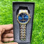 BINBOND 2521 Luxury Brand Luminous Quartz Watch For Men (Blue) - Sohan Online Shop