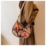 Messenger Shoulder Tide Bag (Black & Brown) - Sohan Online Shop