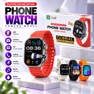 BW9 Pro Online Edition Smart Watch with Built-in Camera & SIM Support (Phone Watch) - Sohan Online Shop