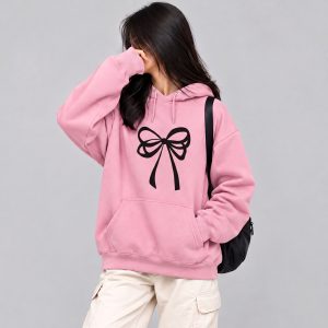 Ladies Comfortable Printed Winter Hoodie - Sohan Online Shop