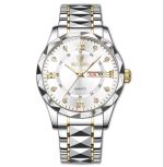 BINBOND 2521 Luxury Brand Luminous Quartz Watch For Men (silver) - Sohan Online Shop