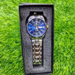 BINBOND 2521 Luxury Brand Luminous Quartz Watch For Men (Blue) - Sohan Online Shop