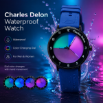 Charles Delon Waterproof Color-Changing Dial Watch for Him & Her - Sohan Online Shop